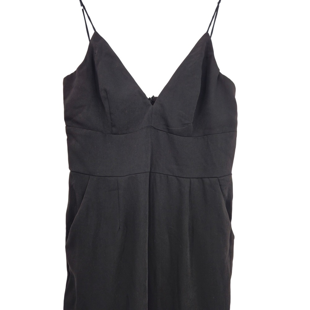 More to Come x Revolve Heidi Cami Jumpsuit Black Pants One Piece Size M - Picture 3 of 10